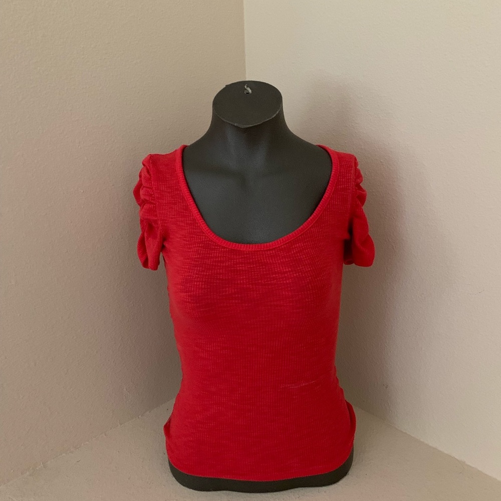 Red Lace Top